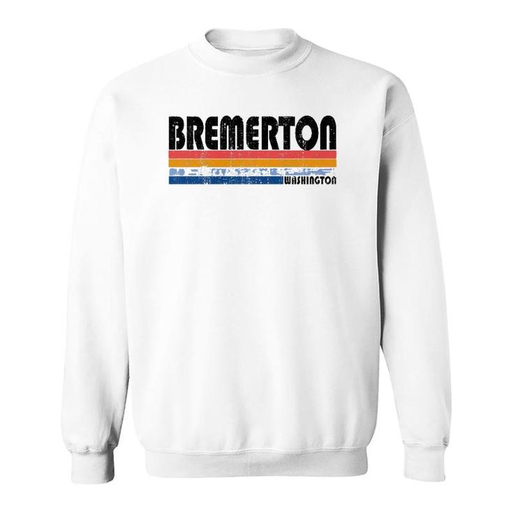 Vintage 70S 80S Style Bremerton, Washington  Sweatshirt