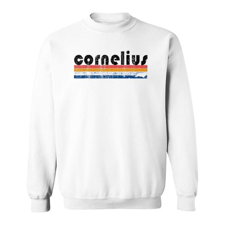 Vintage 80S Style Cornelius Nc Sweatshirt