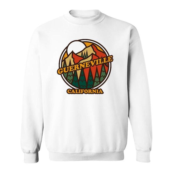 Vintage Guerneville, California Mountain Hiking Souvenir Pri Sweatshirt