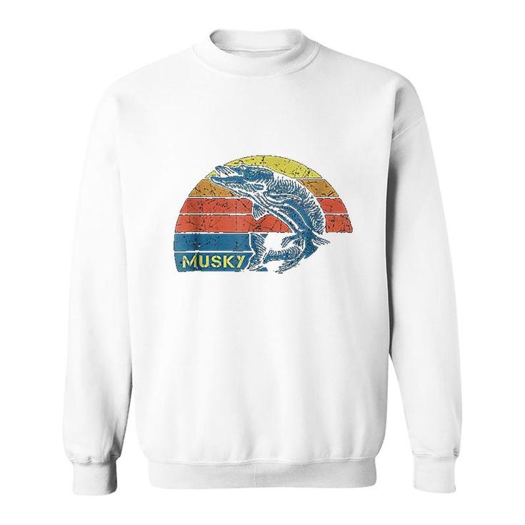 Vintage Inspired Musky Fishing T-Shirt For Musky Fisherman Vintage Inspired Musky Fishing T-Shirt For Musky Fisherman