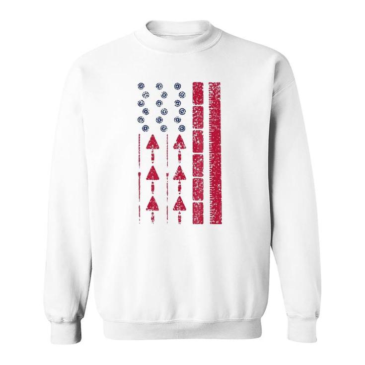 Vintage Masonryamerican Pride Flag Gift Idea Sweatshirt