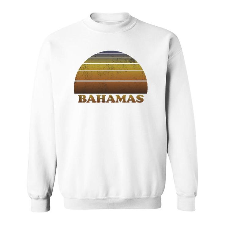 Vintage Retro Bahamas  Sweatshirt