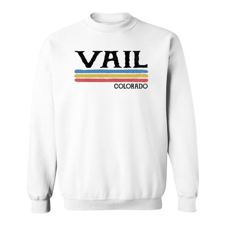 Vintage Vail Colorado Co Souvenir Gift  Sweatshirt