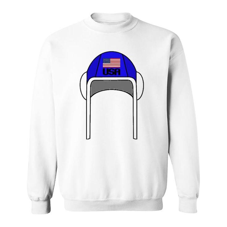 Water Polo Cap With Usa Flag Gift Idea Player And Trainer Sweatshirt