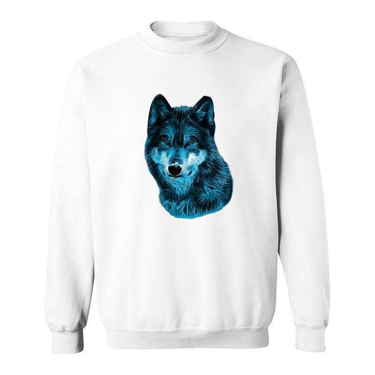 Wolf Blue Sweatshirt