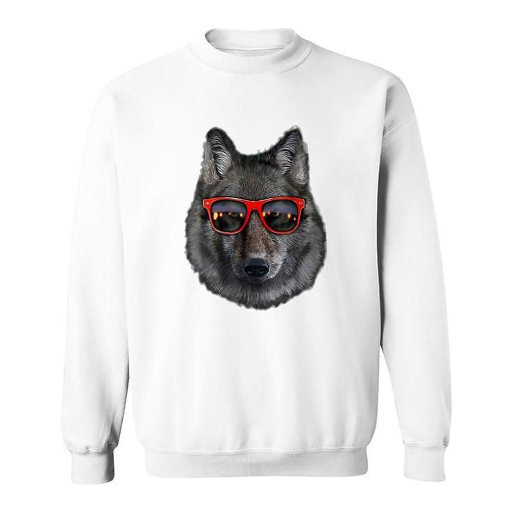 Wolf Glass Sweatshirt