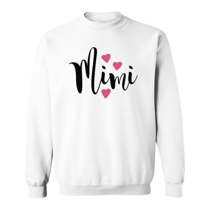 Womens Mimi Gift Southern Grandma Grandmother Gigi Birthday Gift Sweatshirt