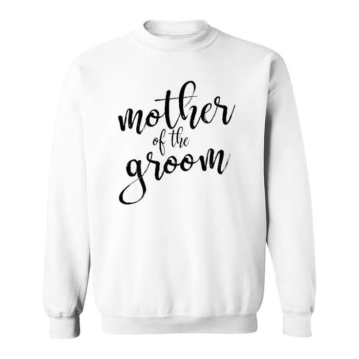 Womens Mother Of The Groom Matching Bridal Party Sweatshirt