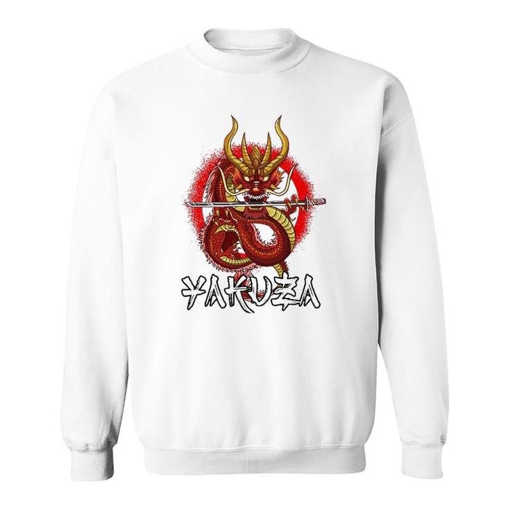 Yakuza Dragon Japanese Mafia Crime Syndicate Group Gang Gift Sweatshirt