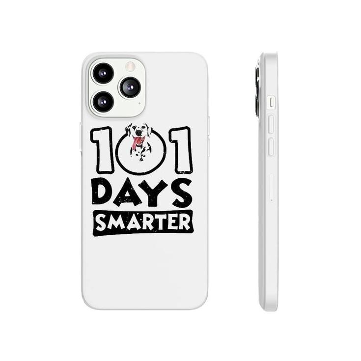 101 Days Smarter Dalmatian Dog Lover Phonecase iPhone