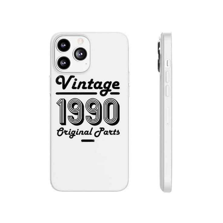 31St Birthday Vintage Women 31 Year Old Gift 1990 Daughter V-Neck Phonecase iPhone