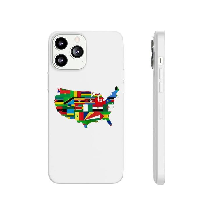 African Flags Black History Phonecase iPhone