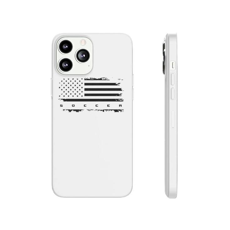 American Flag Soccer Apparel - Soccer Phonecase iPhone