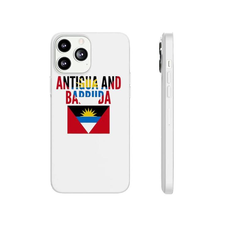 Antiguan Gift - Antigua And Barbuda Country Flag Phonecase iPhone