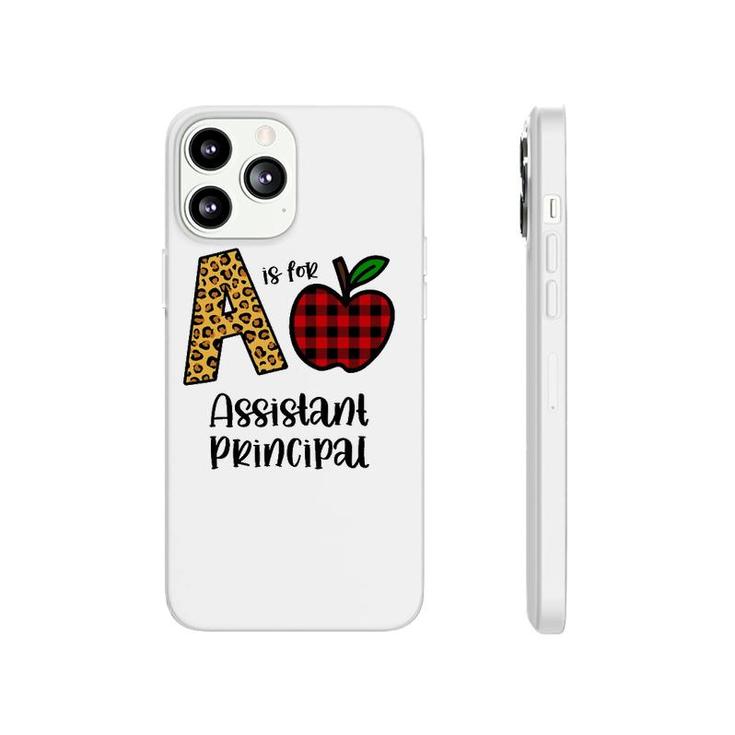 Apple A Is For Assistant Principal Back To School Phonecase iPhone