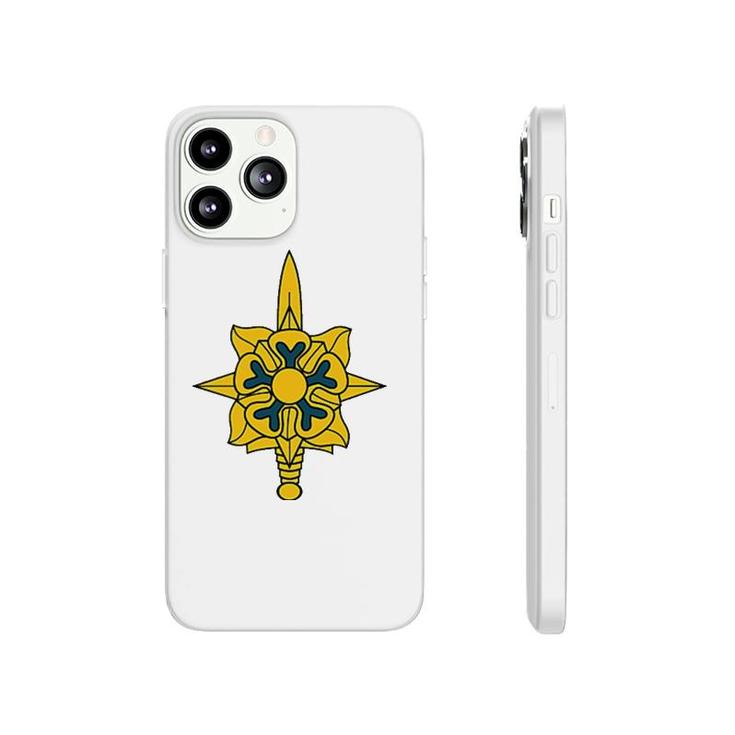 Army Military Intelligence Corps Branch Veteran Insignia Phonecase iPhone