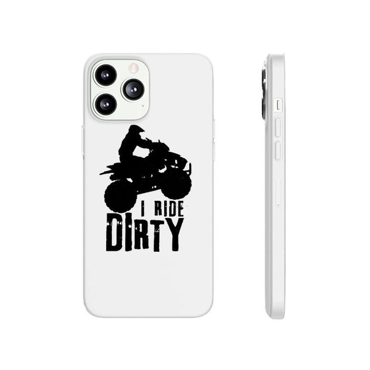 Atv 4 Wheeler Quad Bike Vintage Funny Ride Dirty Gift Men Phonecase iPhone