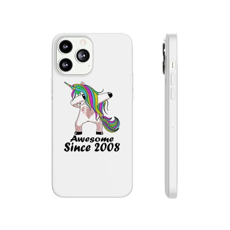 Awesome Unicorn Since 2008 13 Years Old Phonecase iPhone