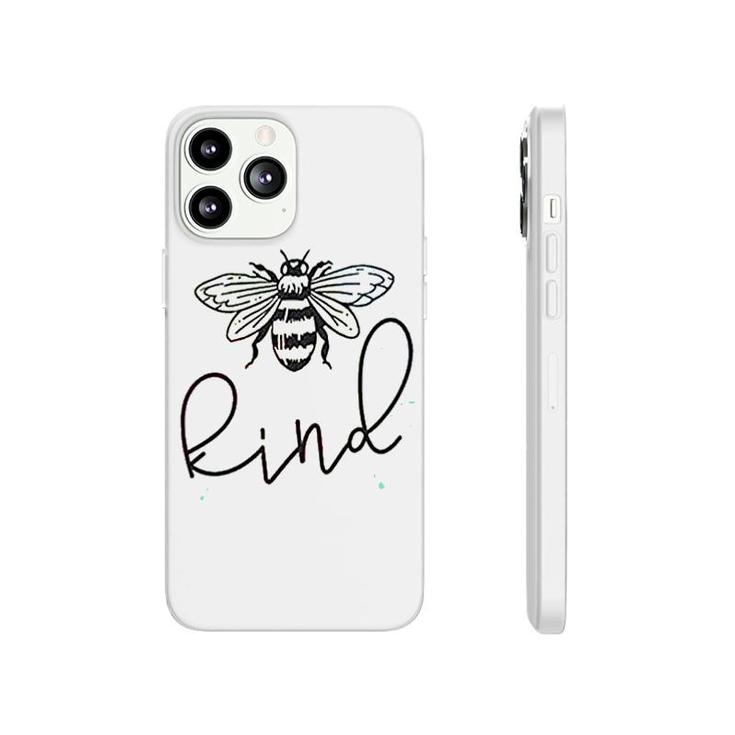 Be Kind Funny Bee Print Graphic Phonecase iPhone