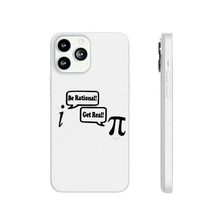 Be Rational Get Real Math Nerd Geek Funny Crewneck Phonecase iPhone