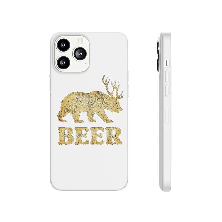 Bear Deer Beer Funny Phonecase iPhone