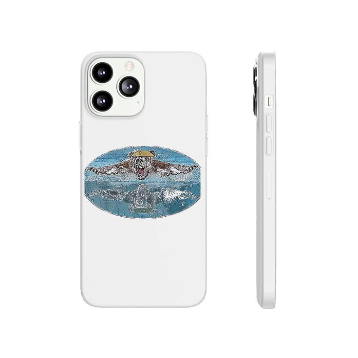 Bear Swimmer Butterfly Phonecase iPhone