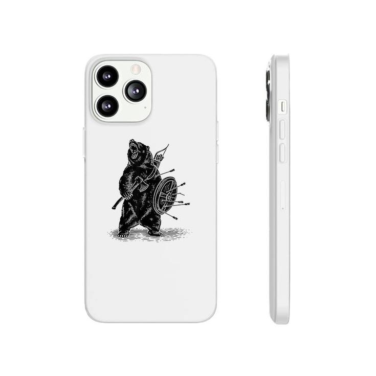 Bear Warrior Polar Bear Phonecase iPhone