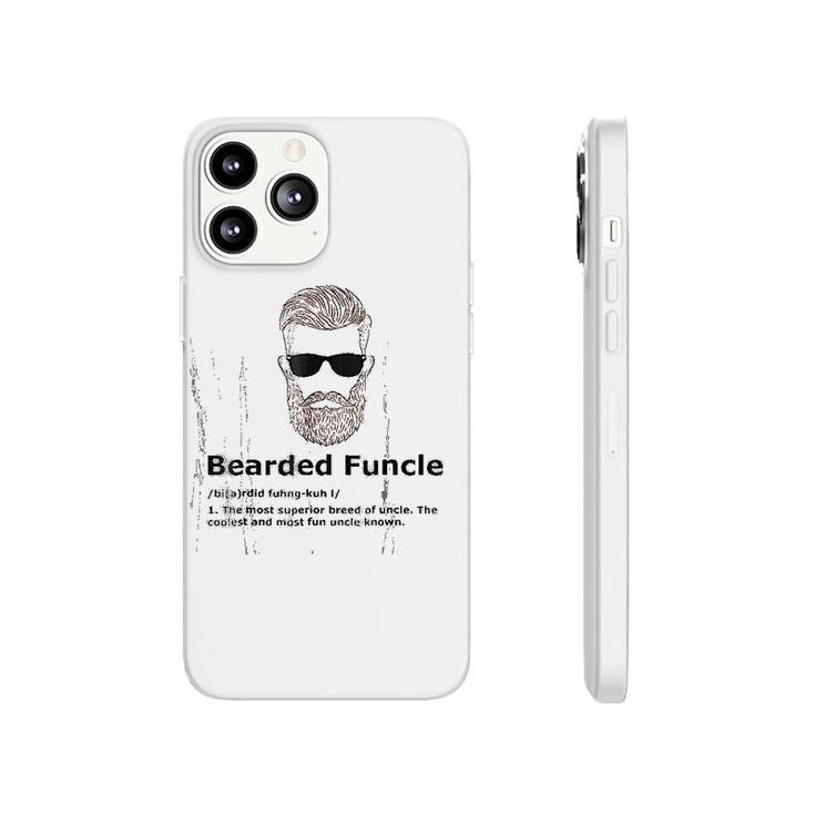Bearded Funcle Funny Uncle Definition Phonecase iPhone