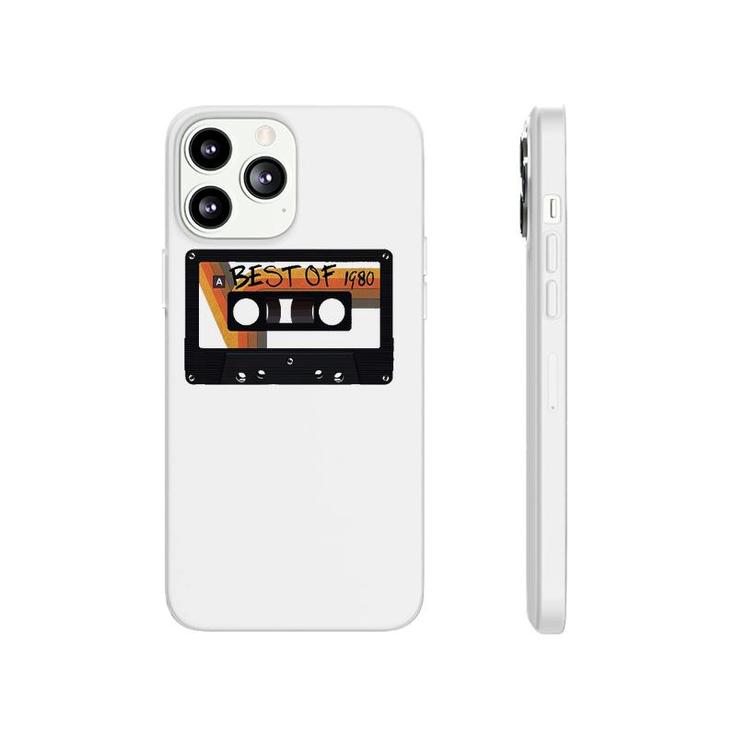 Best Of 1980 42Nd Birthday Cassette Tape Vintage Phonecase iPhone