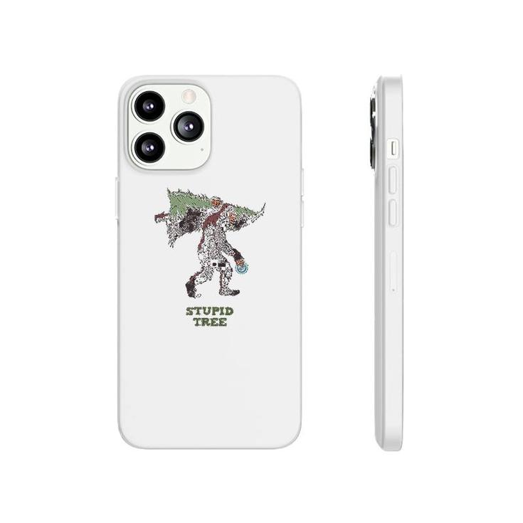 Bigfoot Disc Golf Stupid Tree Phonecase iPhone