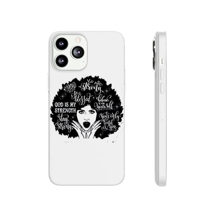 Black History Educated Black Queen Phonecase iPhone