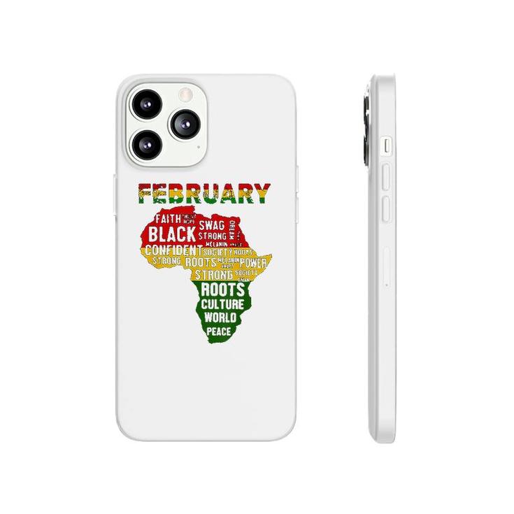 Black History Month African Map Colors Phonecase iPhone