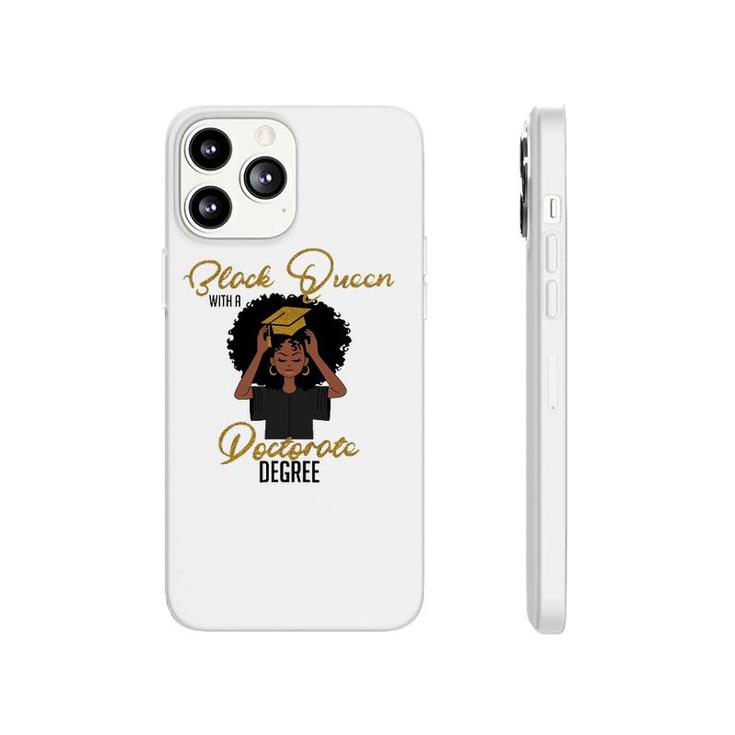 Black Queen With A Doctorate Degree Graduation Phonecase iPhone
