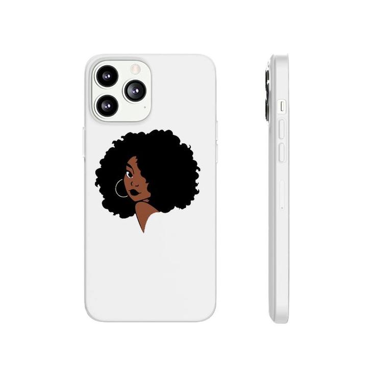 Black Woman Afro Brown Skin Classic Phonecase iPhone