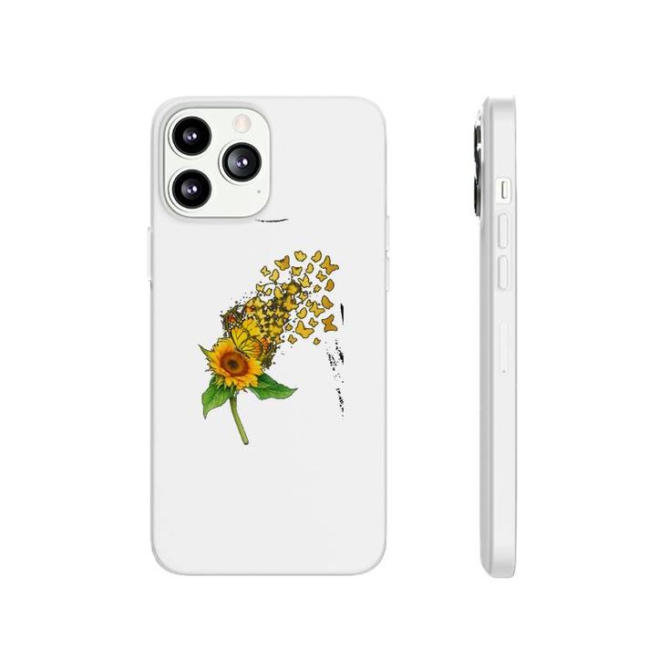 Butterfly Sunflower Phonecase iPhone