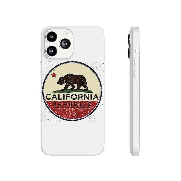 California State Flag Republic Los Angeles Bear Phonecase iPhone