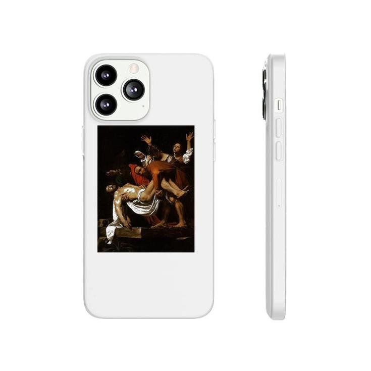 Caravaggio's The Entombment Of Christ Phonecase iPhone