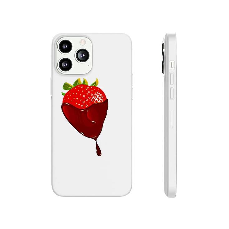 Chocolate Covered Strawberry  Life In Chocolate Phonecase iPhone