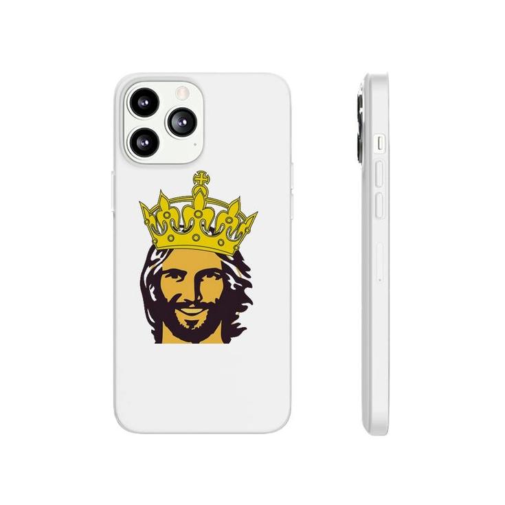 Christian Faith Jesus With King Crown Design Phonecase iPhone