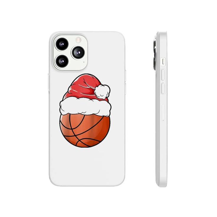 Christmas Basketballer Sport Xmas Christmas Basketball Raglan Baseball Tee Phonecase iPhone