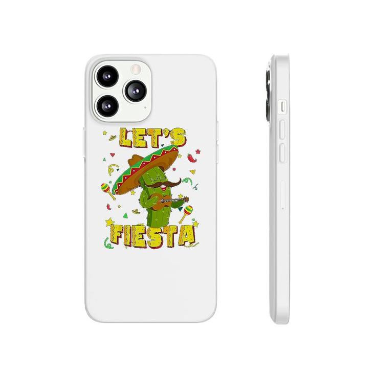 Cinco De Mayo Lets Fiesta Cactus Sombrero Hat Gift Phonecase iPhone
