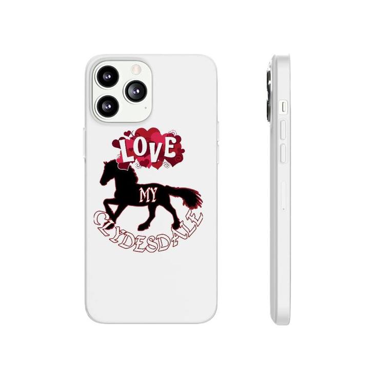Clydesdale Horse Design For Lovers Of Clydesdales Phonecase iPhone