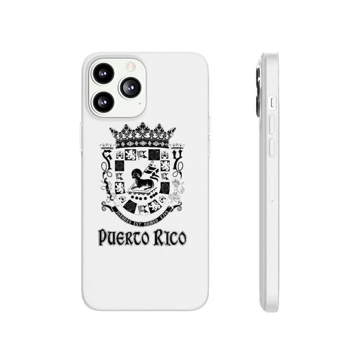 Coat Of Arms Puerto Rico Souvenir Gift Puerto Rican Vacation  Phonecase iPhone