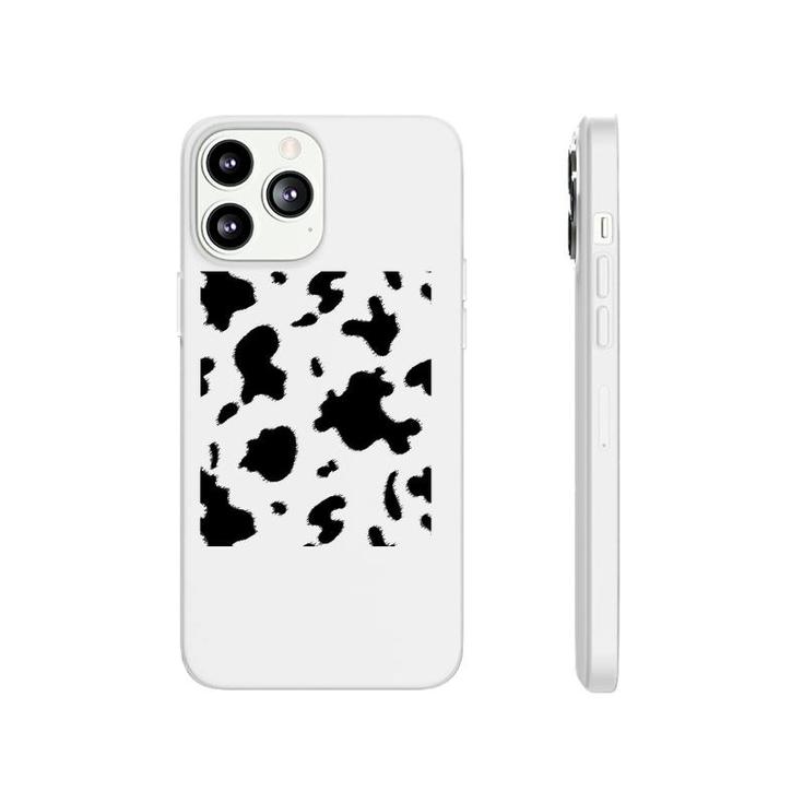 Cow Print Pattern Animal Funny Cute Halloween Costume Phonecase iPhone