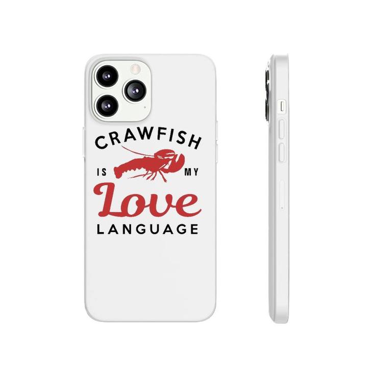 Crawfish Love Language Cajun Food Retro Gif Phonecase iPhone