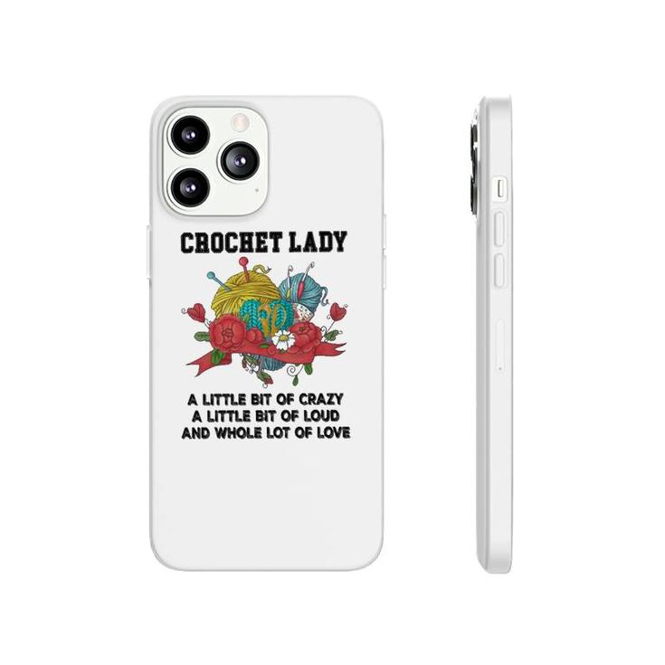 Crochet And Knitting Lady Phonecase iPhone