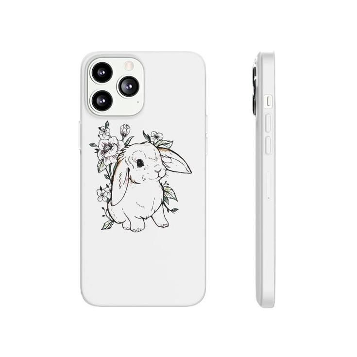 Cute Flower Rabbit - Bunny Lover Phonecase iPhone