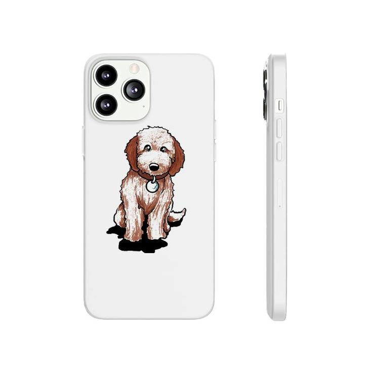 Cute Goldendoodle Puppy Gift Golden Doodle Pullover Phonecase iPhone