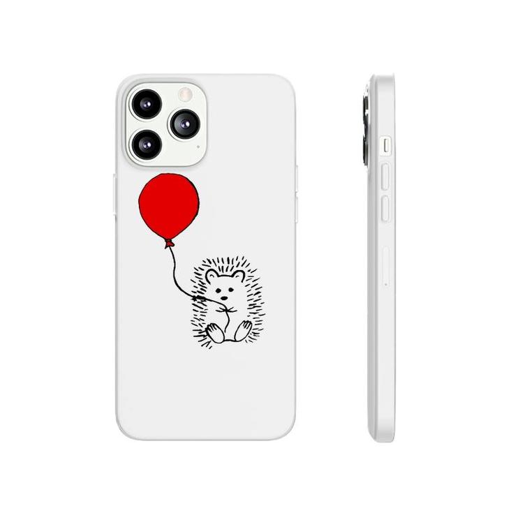 Cute Hedgehog With Red Balloon - The Perfect Birthday Phonecase iPhone