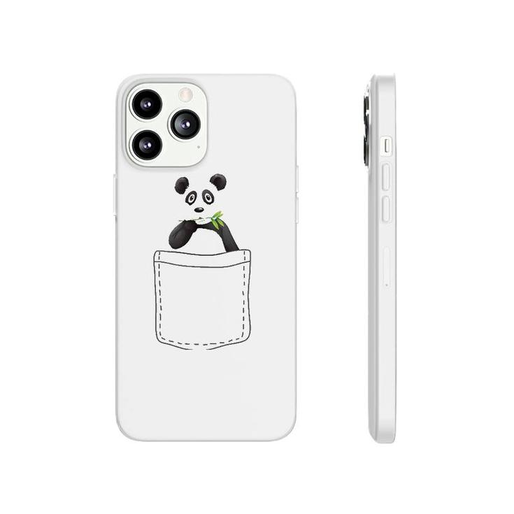 Cute Panda In The Pocket, Panda Phonecase iPhone